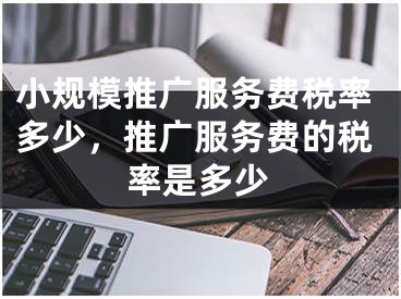 小規(guī)模推廣服務(wù)費稅率多少，推廣服務(wù)費的稅率是多少