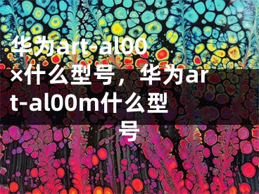 華為art-al00×什么型號，華為art-al00m什么型號