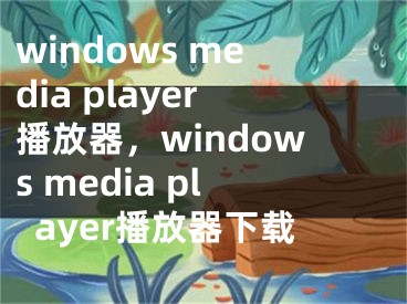 windows media player播放器，windows media player播放器下載