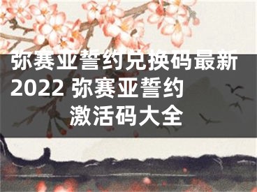 彌賽亞誓約兌換碼最新2022 彌賽亞誓約激活碼大全