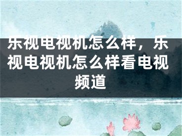 樂視電視機(jī)怎么樣，樂視電視機(jī)怎么樣看電視頻道