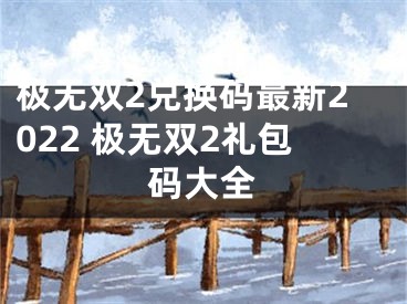 極無雙2兌換碼最新2022 極無雙2禮包碼大全