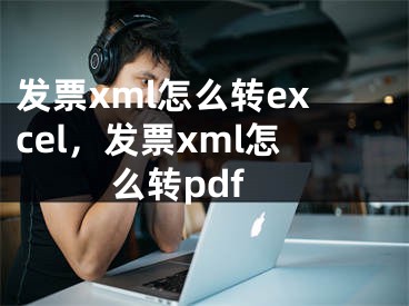 發(fā)票xml怎么轉(zhuǎn)excel，發(fā)票xml怎么轉(zhuǎn)pdf