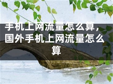 手機上網(wǎng)流量怎么算，國外手機上網(wǎng)流量怎么算