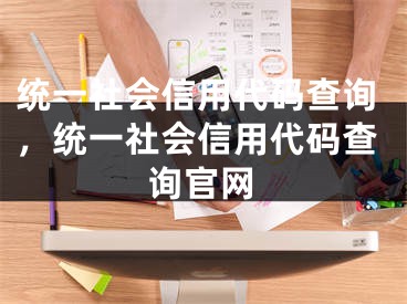 統(tǒng)一社會(huì)信用代碼查詢，統(tǒng)一社會(huì)信用代碼查詢官網(wǎng)