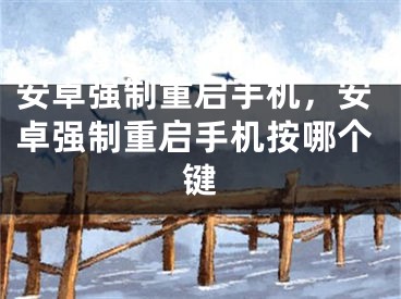 安卓強(qiáng)制重啟手機(jī)，安卓強(qiáng)制重啟手機(jī)按哪個(gè)鍵