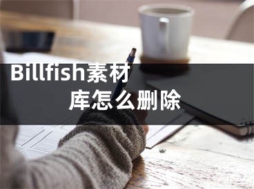 Billfish素材庫怎么刪除