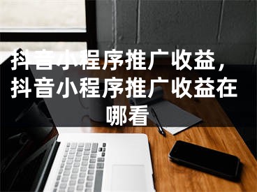 抖音小程序推廣收益，抖音小程序推廣收益在哪看