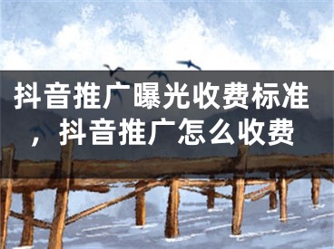 抖音推廣曝光收費標(biāo)準(zhǔn)，抖音推廣怎么收費