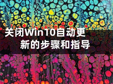 關(guān)閉Win10自動更新的步驟和指導(dǎo)