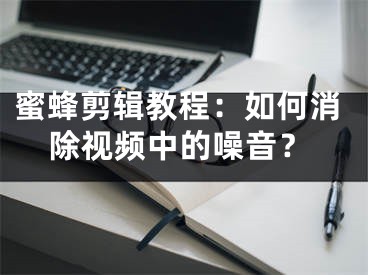 蜜蜂剪輯教程：如何消除視頻中的噪音？