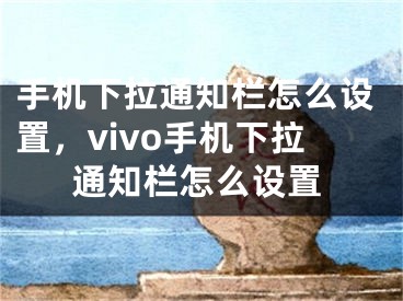 手機下拉通知欄怎么設(shè)置，vivo手機下拉通知欄怎么設(shè)置