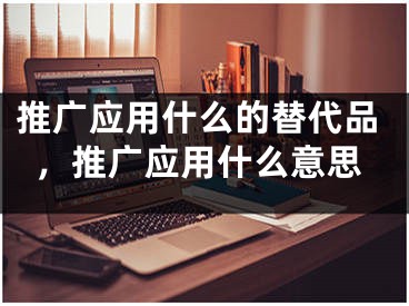 推廣應(yīng)用什么的替代品，推廣應(yīng)用什么意思