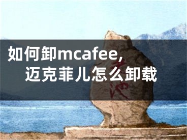 如何卸mcafee,邁克菲兒怎么卸載