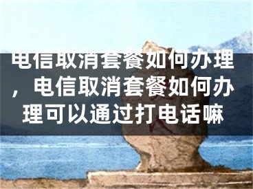 電信取消套餐如何辦理，電信取消套餐如何辦理可以通過(guò)打電話嘛