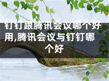 釘釘跟騰訊會(huì)議哪個(gè)好用,騰訊會(huì)議與釘釘哪個(gè)好