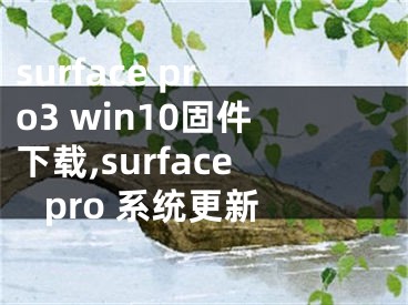 surface pro3 win10固件下載,surface pro 系統(tǒng)更新