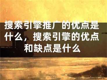 搜索引擎推廣的優(yōu)點(diǎn)是什么，搜索引擎的優(yōu)點(diǎn)和缺點(diǎn)是什么