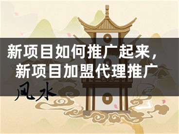 新項(xiàng)目如何推廣起來，新項(xiàng)目加盟代理推廣