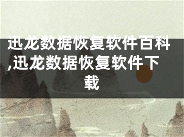 迅龍數(shù)據(jù)恢復(fù)軟件百科,迅龍數(shù)據(jù)恢復(fù)軟件下載