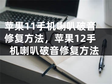 蘋果11手機(jī)喇叭破音修復(fù)方法，蘋果12手機(jī)喇叭破音修復(fù)方法