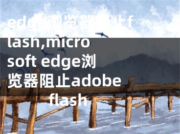 edge瀏覽器阻止flash,microsoft edge瀏覽器阻止adobe flash