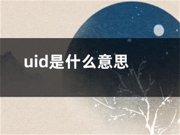 uid是什么意思