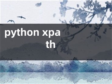 python xpath