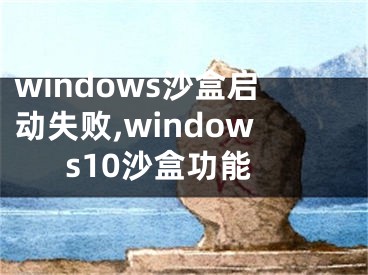 windows沙盒啟動(dòng)失敗,windows10沙盒功能