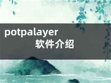 potpalayer軟件介紹