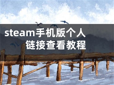 steam手機(jī)版?zhèn)€人鏈接查看教程