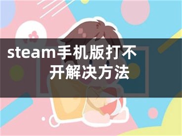 steam手機(jī)版打不開(kāi)解決方法