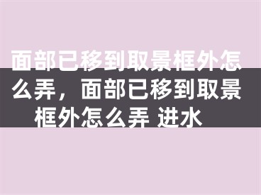 面部已移到取景框外怎么弄，面部已移到取景框外怎么弄 進(jìn)水