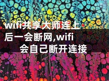 wifi共享大師連上后一會斷網(wǎng),wifi會自己斷開連接