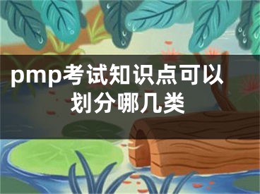 pmp考試知識點可以劃分哪幾類