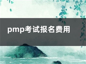 pmp考試報(bào)名費(fèi)用