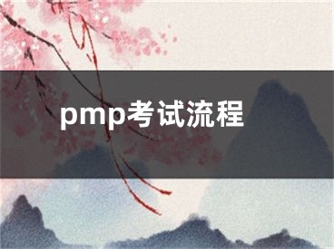 pmp考試流程