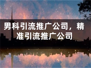 男科引流推廣公司，精準(zhǔn)引流推廣公司