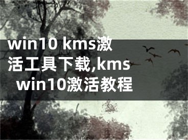 win10 kms激活工具下載,kms win10激活教程