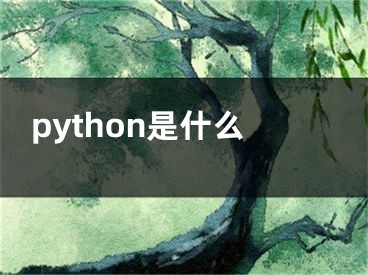 python是什么