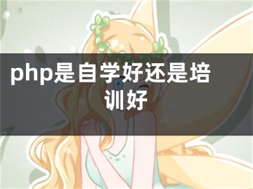 php是自學(xué)好還是培訓(xùn)好