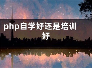 php自學(xué)好還是培訓(xùn)好